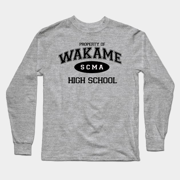 Wakame H.S. Long Sleeve T-Shirt by velocipodcast